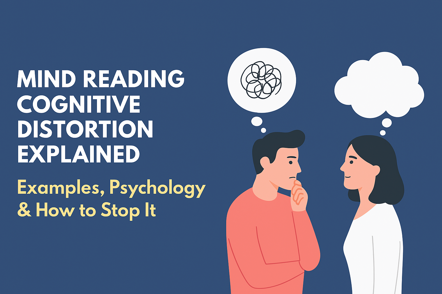 Mind Reading Cognitive Distortion Explained — Examples, Psychology & How to Stop It