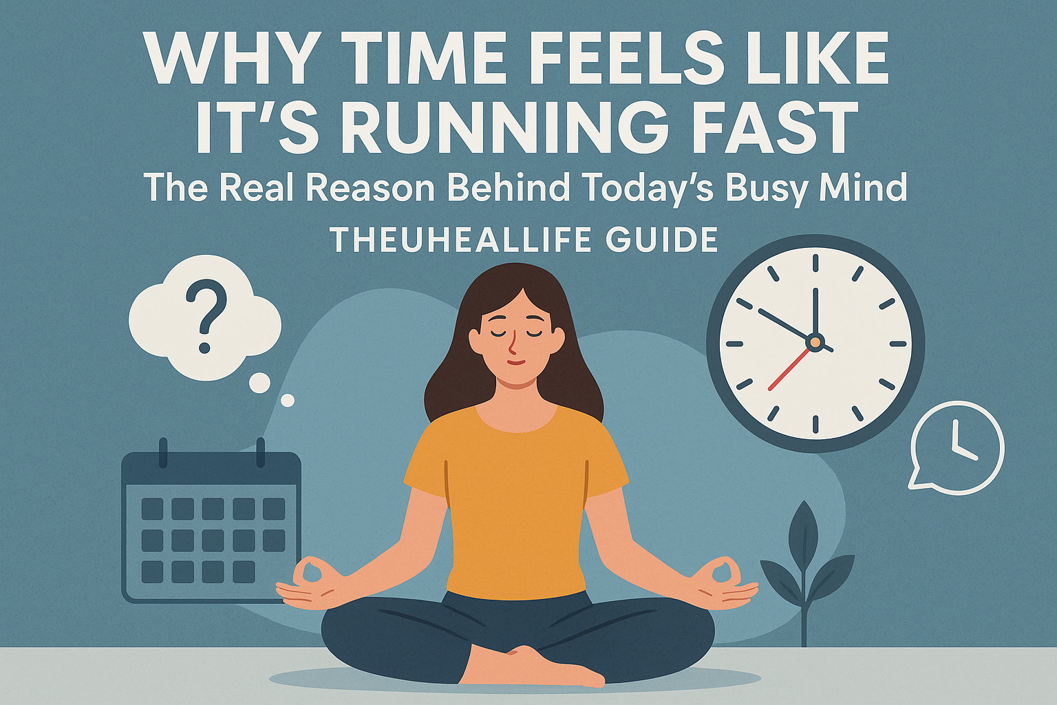 Why Time Feels Like It’s Running Fast: The Real Reason Behind Today’s Busy Mind – TheUHealLife Guide