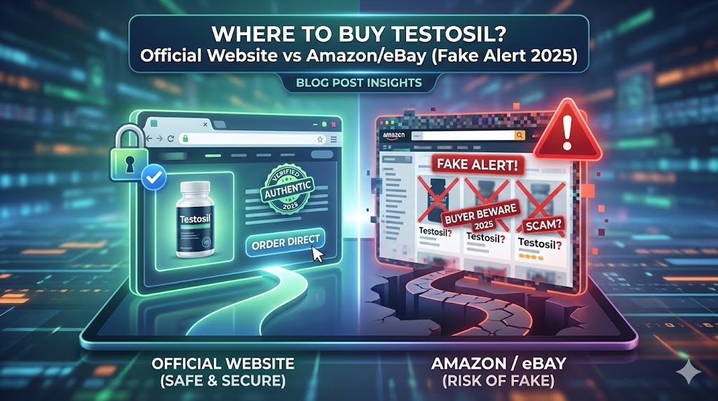 Where to Buy Testosil? Official Website vs Amazon/eBay (Fake Alert 2025)