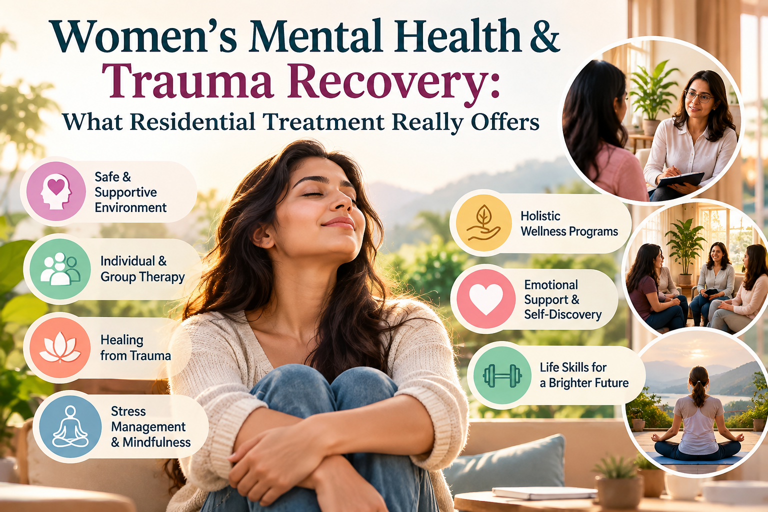 Women's mental health and trauma recovery residential treatment