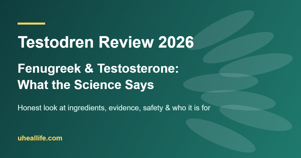 Testodren review - fenugreek and testosterone, what the science says